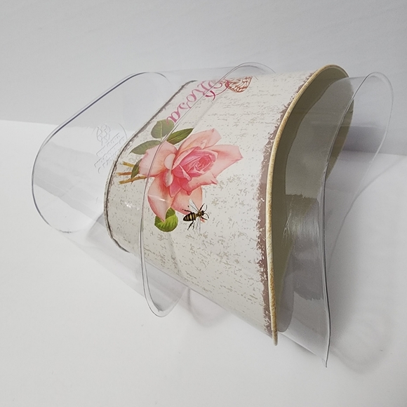 Teleflora Metal Flower Vase + Liners Multipurpose - Picture 7 of 13